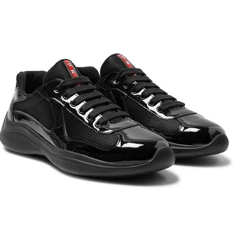 prada shoes black